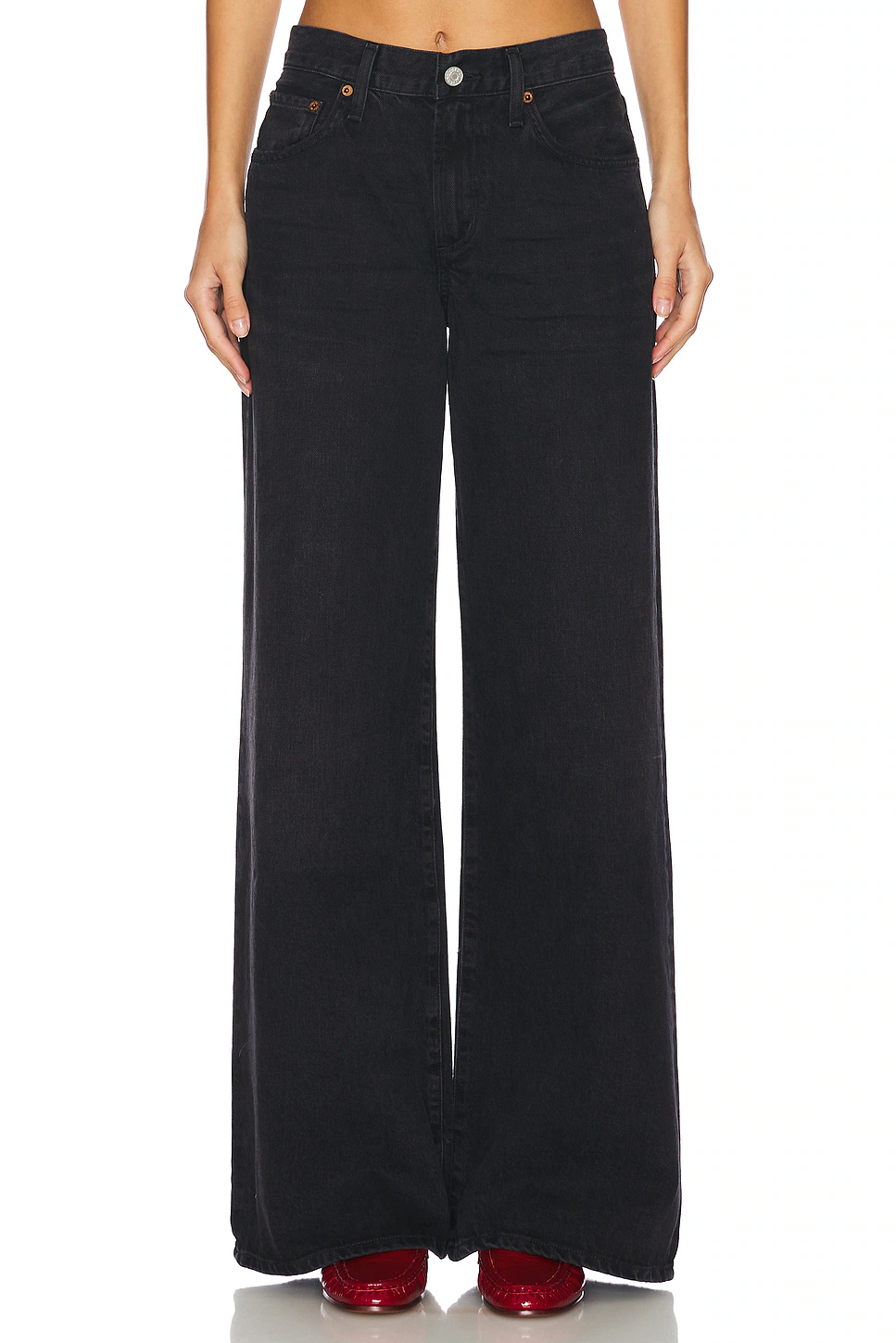 Women's Wide Leg Baggy Denim Jeans